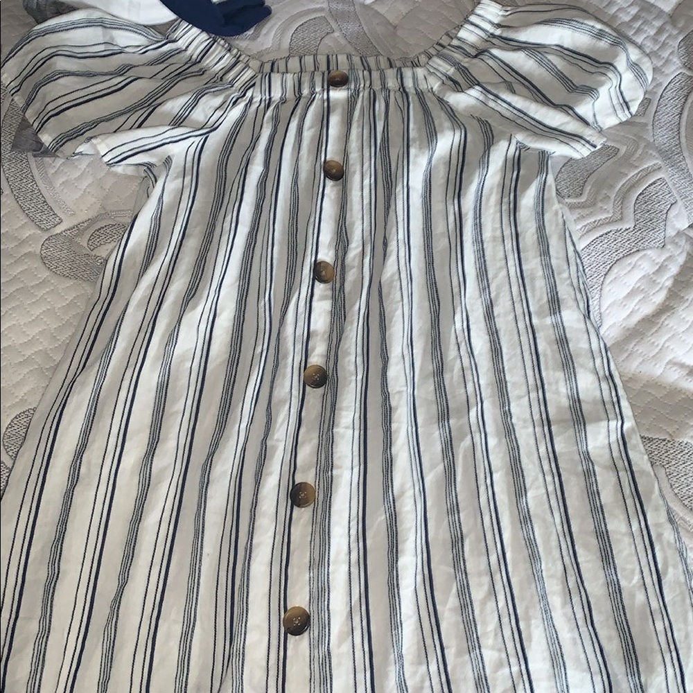 off the shoulder dress